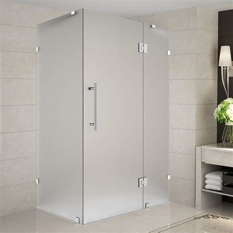 aston avalux frameless shower enclosure stainless steel sen987|Aston SEN987F.